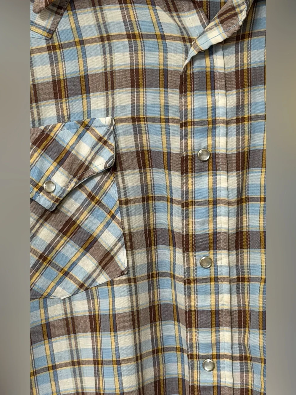 Vintage 70’s JC Penneys Big Mac Pearl Snap Shirt